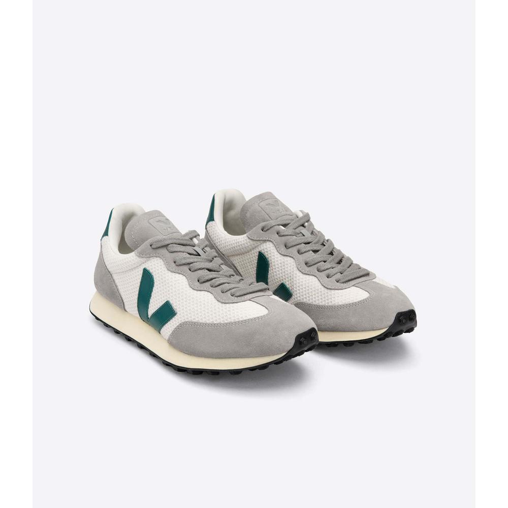 Veja RIO BRANCO HEXAMESH Bezecke Topanky Damske Grey/Green | SK 429MQZ